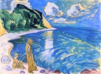 Woman by the Sea