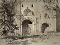 The Gate of Savvino-Storozhevsky Monastery