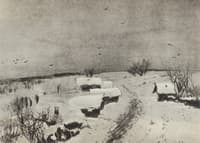 Village in Winter
