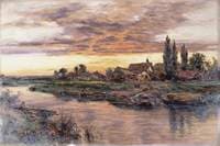 Sunset on the Severn