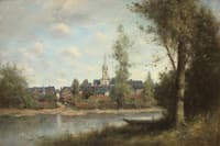 View of Fleche, France