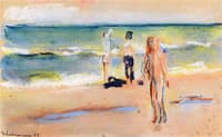 Bathing at the Beach