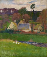 Geese on the Banks of L'Aven