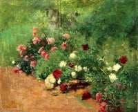 Clump of Flowers (Peonies)