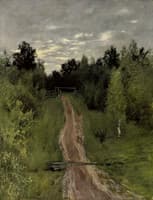 A Path. Grey Day