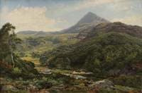 Quiet Valley among the Welsh Hills