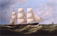 The British Iron-Hulled Clipper Ship Vespasian