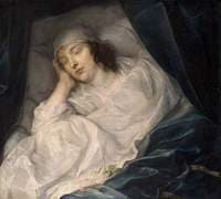 Venetia Stanley, Lady Digby, on Her Deathbed