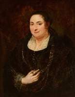 Portrait of an Unknown Genoese Lady