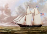 The Schooner J. W. Seaver Headed out