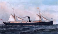 The S. S. Orizaba at Sea