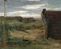 Beach with Shed - Set Design for Hauptman's Gabriel Schillings Escape Act 1 Scene 5