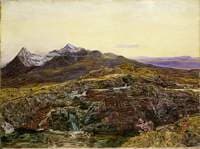 Cuillin Ridge, Skye, from Sligachan