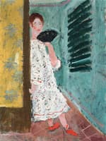 Girl with Fan