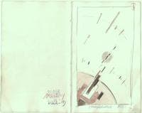 Malevich Sketchbook, # K 2 - 8