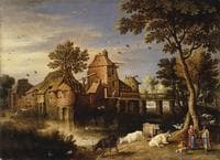 Landscape with a Farm
