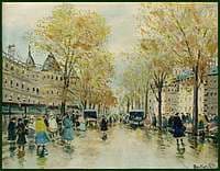 Budapest Street Scene