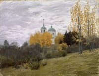 Autumn Landscape with a Church