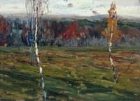 Autumn. Birches
