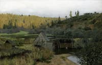 Autumn. The Watermill