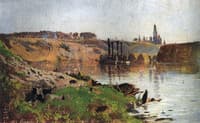 Steamship on the Volga