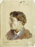 Portrait of Writer Anton Chekhov