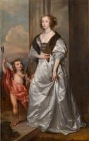 Lady Mary Villiers, Later Duchess of Richmond and Lennox with Charles Hamilton, Lord Arran