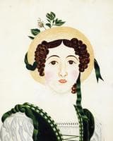 Lady in Straw Hat