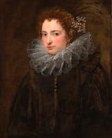 Portrait of a Lady in a Black Dress