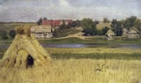 Haystacks and Village