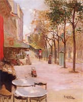 Paris Street Scene