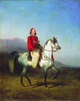 The Rider in a Turkish Costume