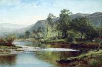River Running into Derwentwater, Cumbria