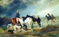 Hunters in the Steppe