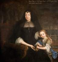 Lady Mary Bagot and Granddaughter Mary, Later Lady Parker