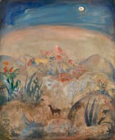 Landscape with a Deer