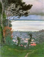 View of Honfleur, Evening