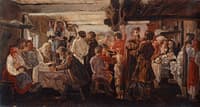 Peasant Wedding (study)
