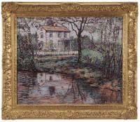 House by a Pond