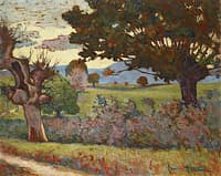 Landscape with Willows