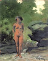 Samoan Girl in Brook