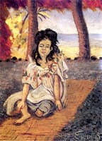 Samoan Girl in Brook
