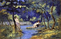 Standing and Reclining Nymphs