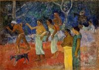 Scene from the Life of Tahitians
