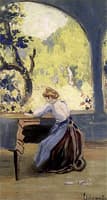 Verandah in Spring