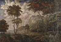 Landscape with Trees