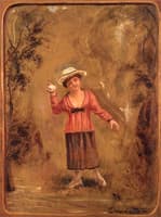 Girl Catching Ball