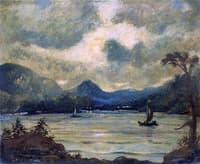 Sailing at Moonlight, Samoa