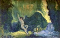 Nude in Landscape