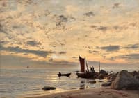 Beachside, Naerland, After the Rain